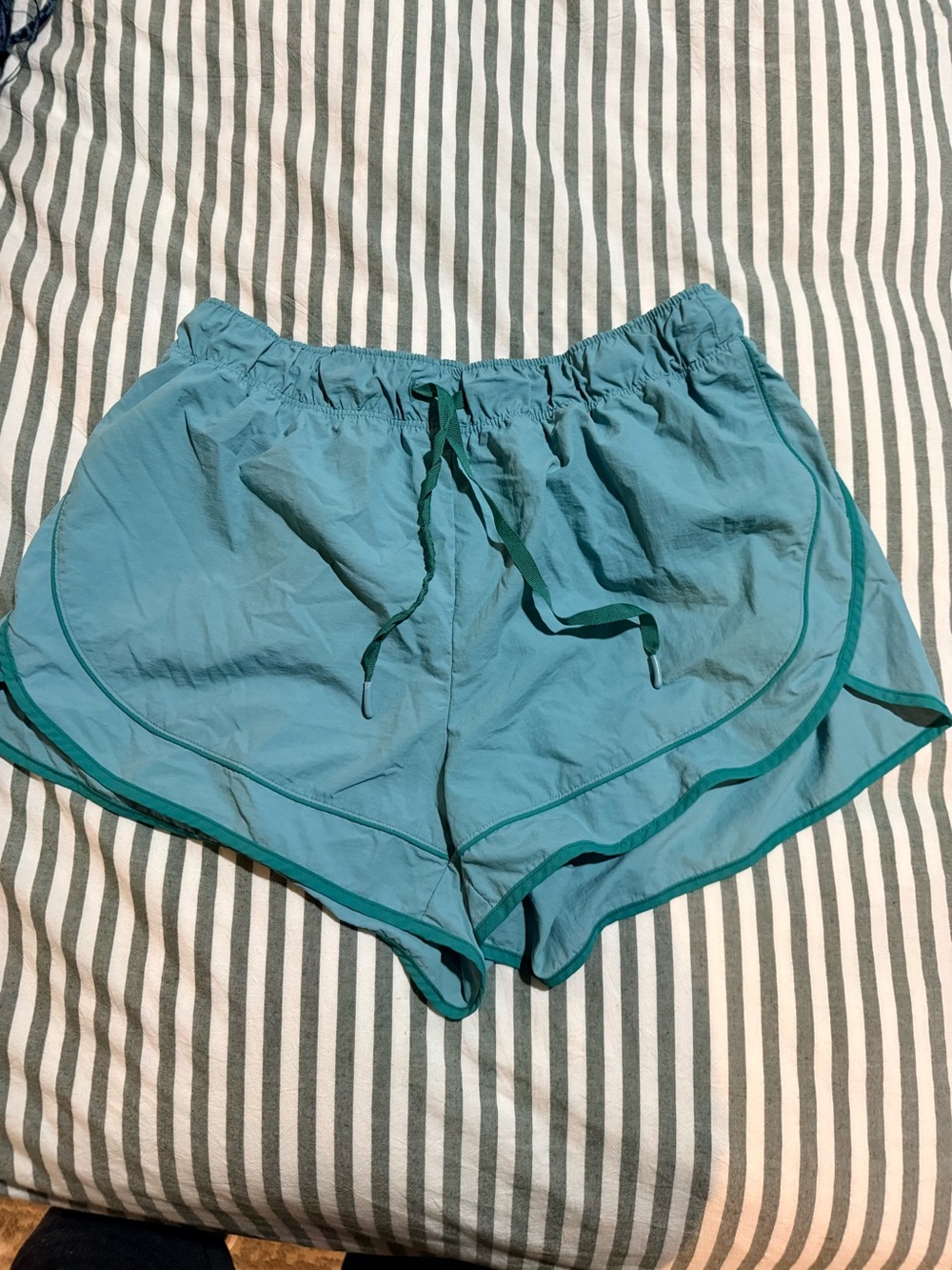 Old Navy Teal Athletic Drawstring Shorts